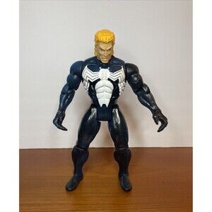 ToyBiz Marvel Universe Unmasked Eddie Brock Venom 10" Action Figure 1998 Rare